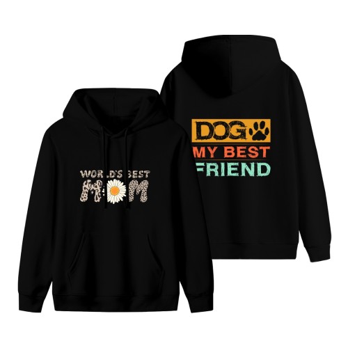 Women’s hoodie (double-side Print)|300GSM designed example