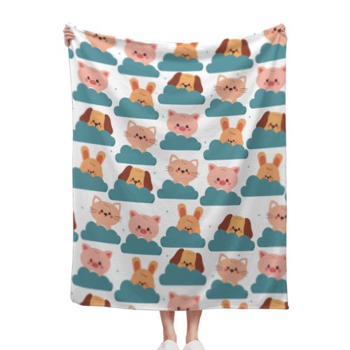 flannel blanket 40x50in designed example
