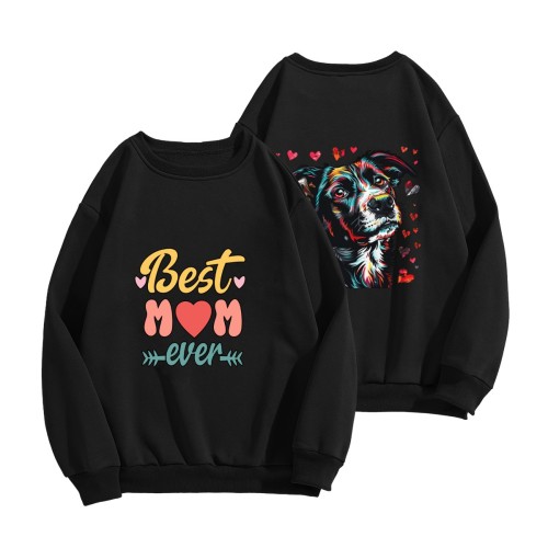 Women’s hoodie (double-side Print)| 280GSM designed example
