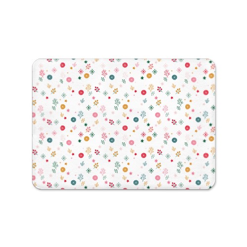 Flannel floor mat (50x70cm) designed example