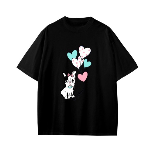 Children’s single-sided printed T-shirt (GSM180g) – DTF process designed example