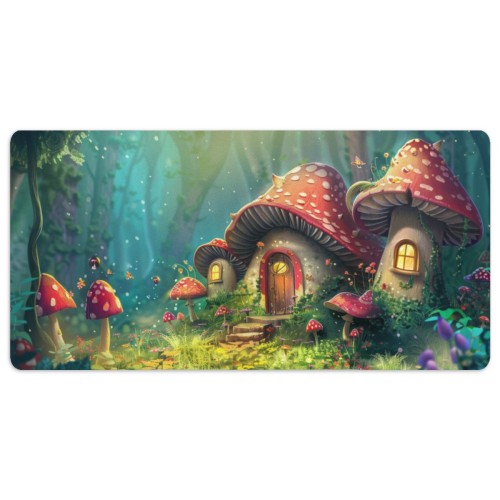Flat-edge mouse pad designed example