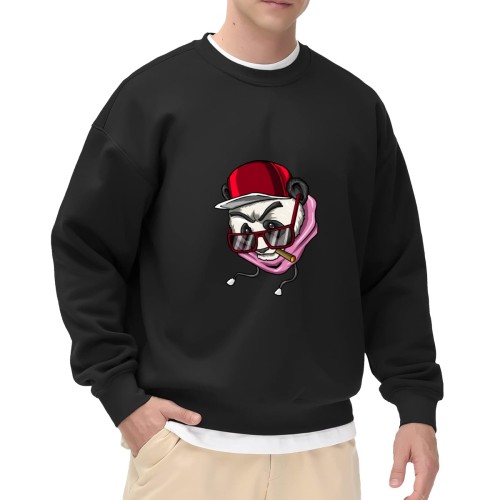 Men’s hoodie (single-side Print)| 300GSM designed example