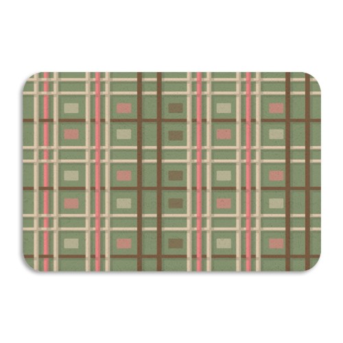 Diatom mud floor mat designed example
