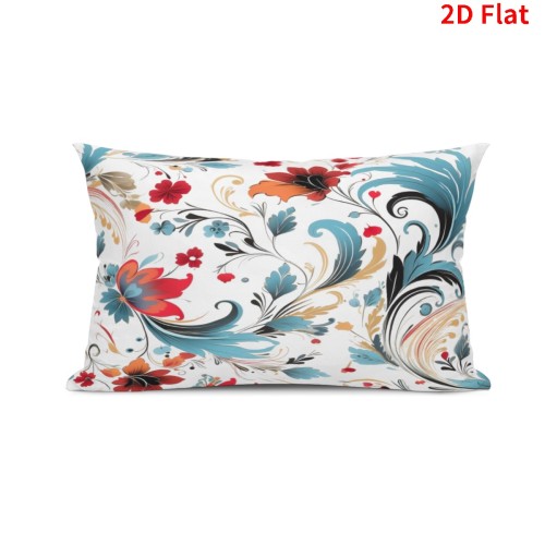 Throw cushion cover: 30x50cm / 12×20 inches designed example
