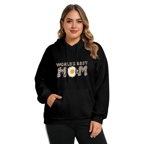 Women’s hoodie (single-side Print)|300GSM designed example