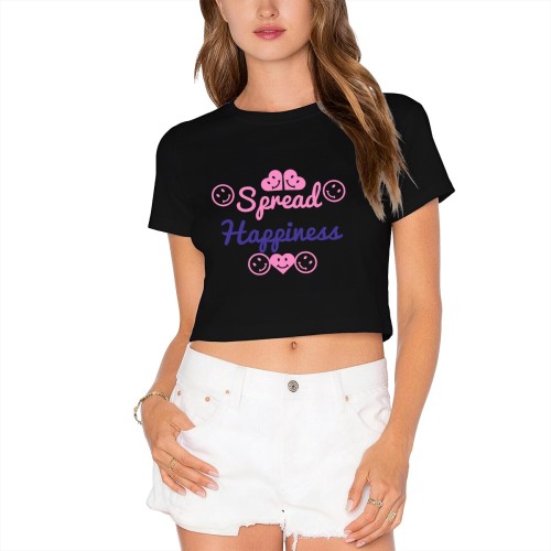 Lady’s see-through T-shirt designed example