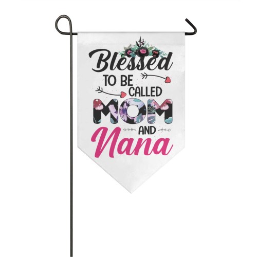 Triangular Garden Flag 12×18.5inch designed example