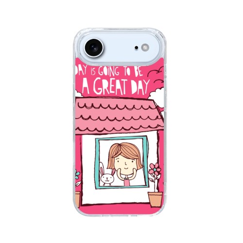 iPhone 17 Air transparent phone case designed example