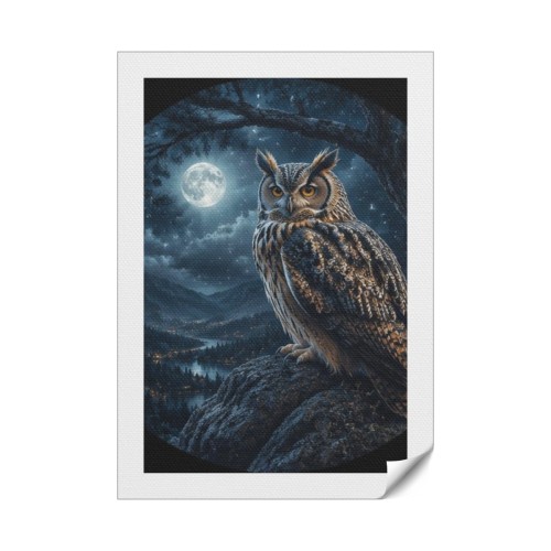 Frameless Canvas – 2:3 finished example