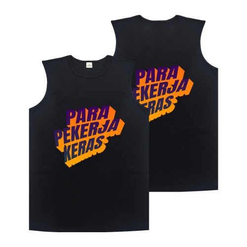 Men’s vest – different double-sided designed example
