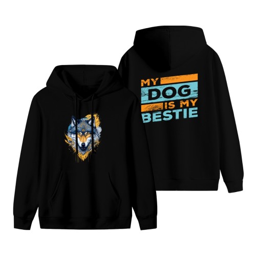 Men’s hoodie (double-side Print)| 320GSM designed example