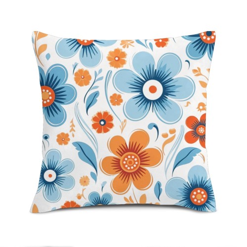 Velvet Throw Pillow Cove designed example