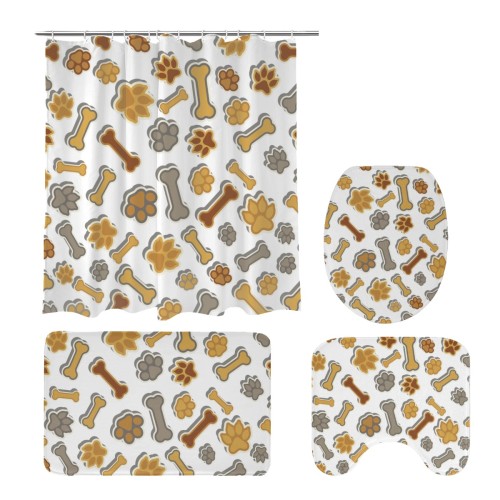 Bathroom 4-Piece Set designed example