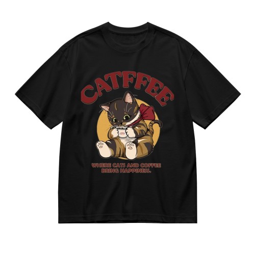 Men’s single-sided printed T-shirt (GSM180g) – DTF process finished example