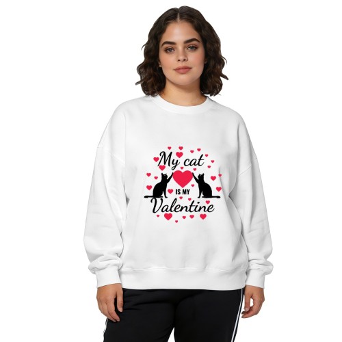 Women’s hoodie  (single-side Print)| 280GSM designed example
