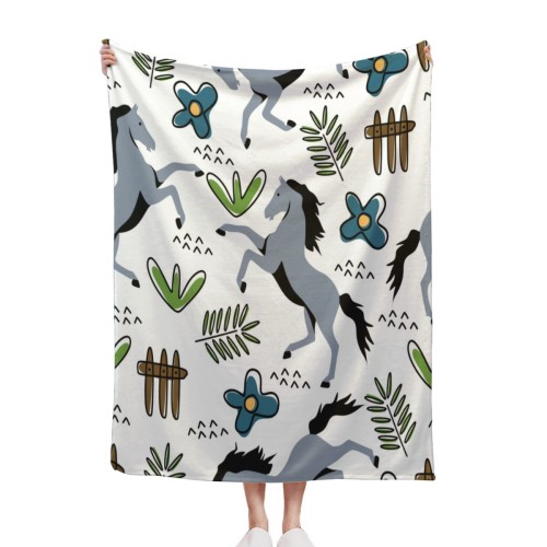 flannel blanket 60x80in designed example