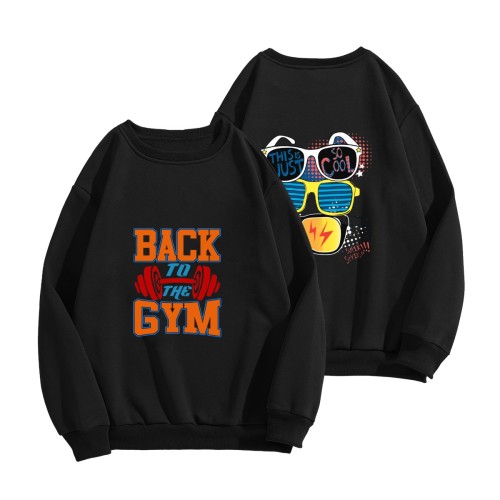 Men's Premium Heavyweight Hoodie finished example