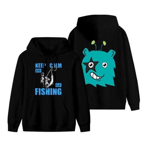 Men’s hoodie (double-side Print)| 280GSM designed example