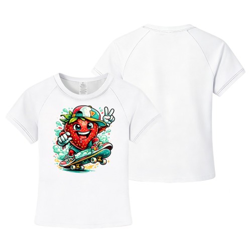T142 Lady Football T-shirt designed example