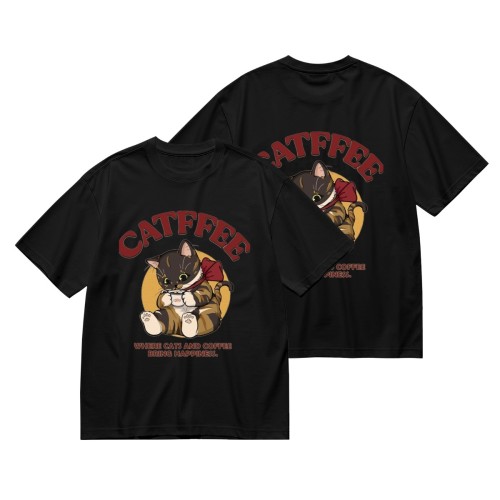 Men’s double-sided printed T-shirt (GSM180g) – DTF proces finished example