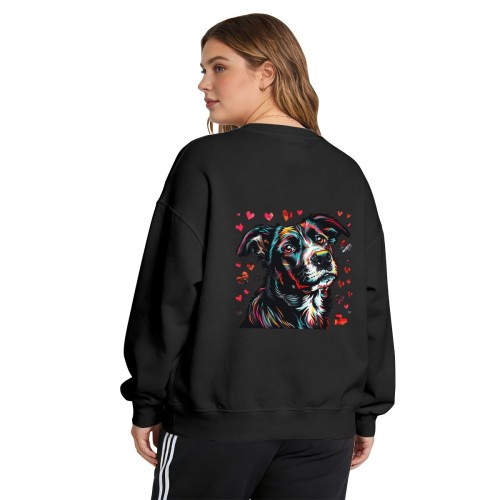 Women’s hoodie  (single-side Print)| 280GSM designed example
