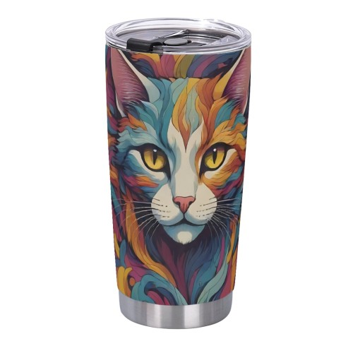 20oz thermos cup designed example