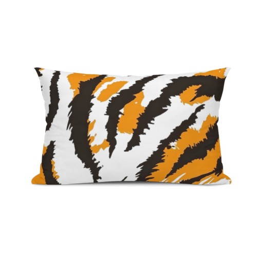 Velvet throw pillow cover 30x50cm / 12x20inch – screen printed designed example