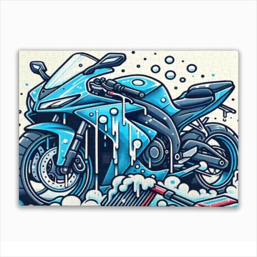 Jigsaw puzzle designed example
