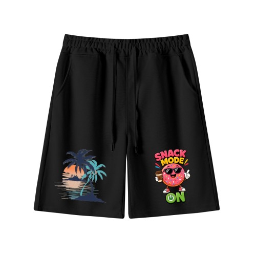 Men’s short pants – two legs designed example