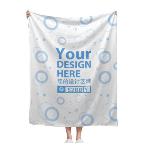flannel blanket 40x50in blank product preview