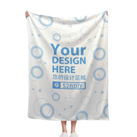 flannel blanket 60x80in blank product preview