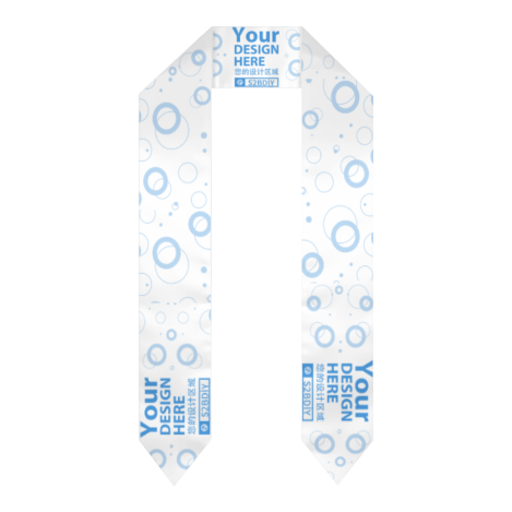 Double sided quality graduation shawl (sharp corne blank product preview