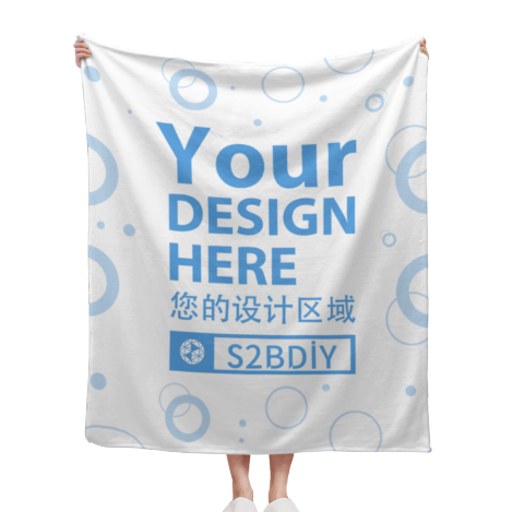 flannel blanket 50x60in blank product preview