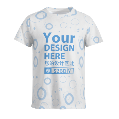 180g Men’s Full Cut European Size T-Shirt blank product preview