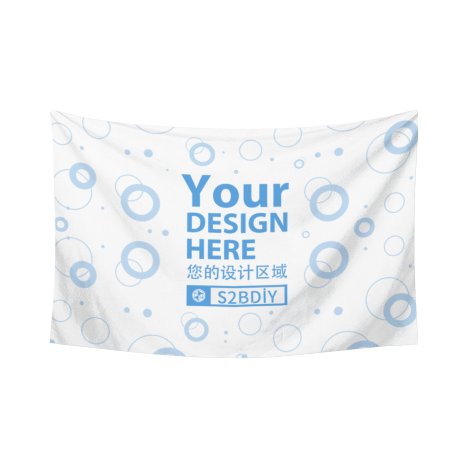 40x60in polyester tapestry blank product preview