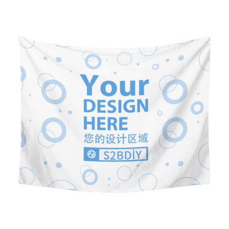 70x90in polyester tapestry blank product preview