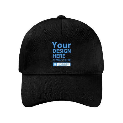 A fur blue baseball cap blank product preview