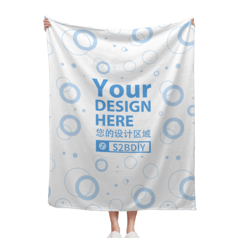 flannel blanket 40x50in blank product preview
