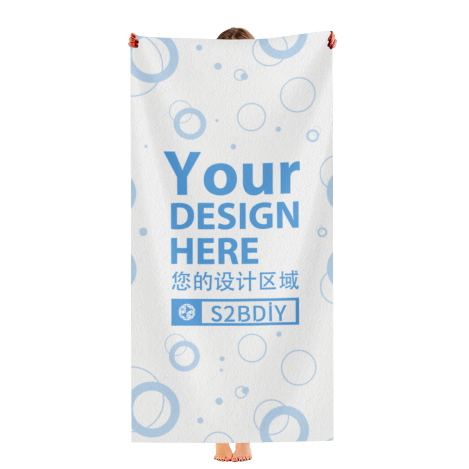 300g beach towel blank product preview