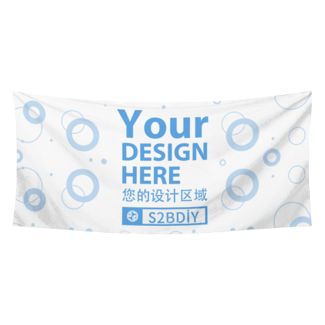 70x157in polyester tapestry blank product preview