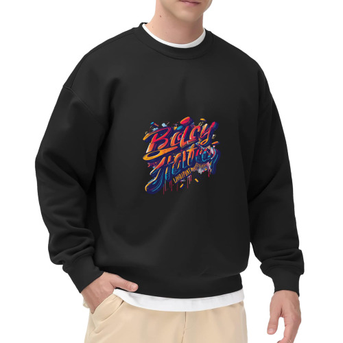 Men’s hoodie (single-side Print)| 280GSM designed example