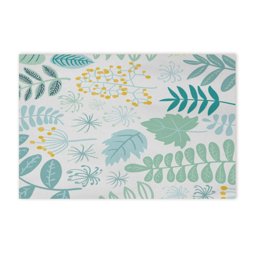 Square decorative long tablecloth 60x90inch designed example