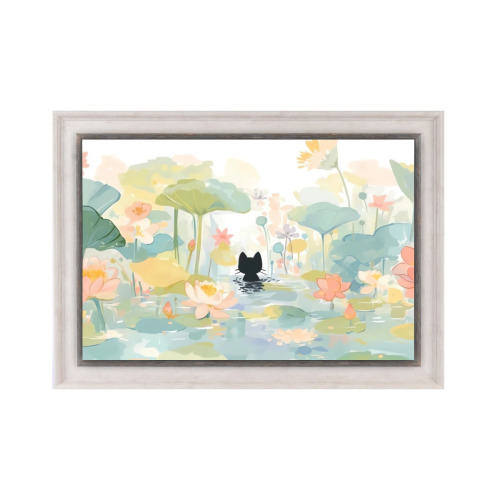 Cassetta Frame Decorative Painting 3:2 (Horizontal version) designed example