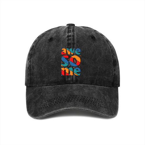 Washable baseball cap designed example