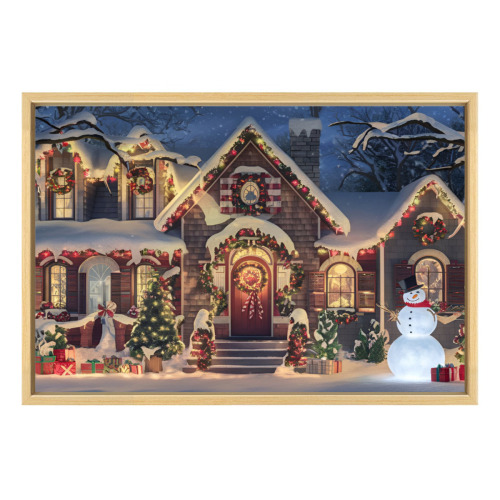 Floating frame decorative painting 4:3 (horizontal version) designed example