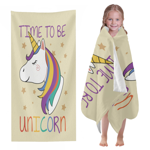 300g Beach Towel, 50x100cm designed example