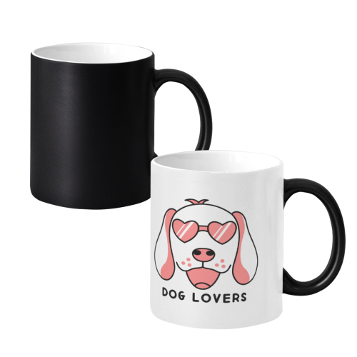 11oz frosted color-changing mug designed example