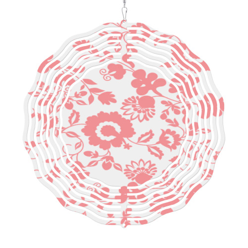 Mandala wind chimes designed example