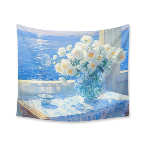 50x60in polyester tapestry designed example